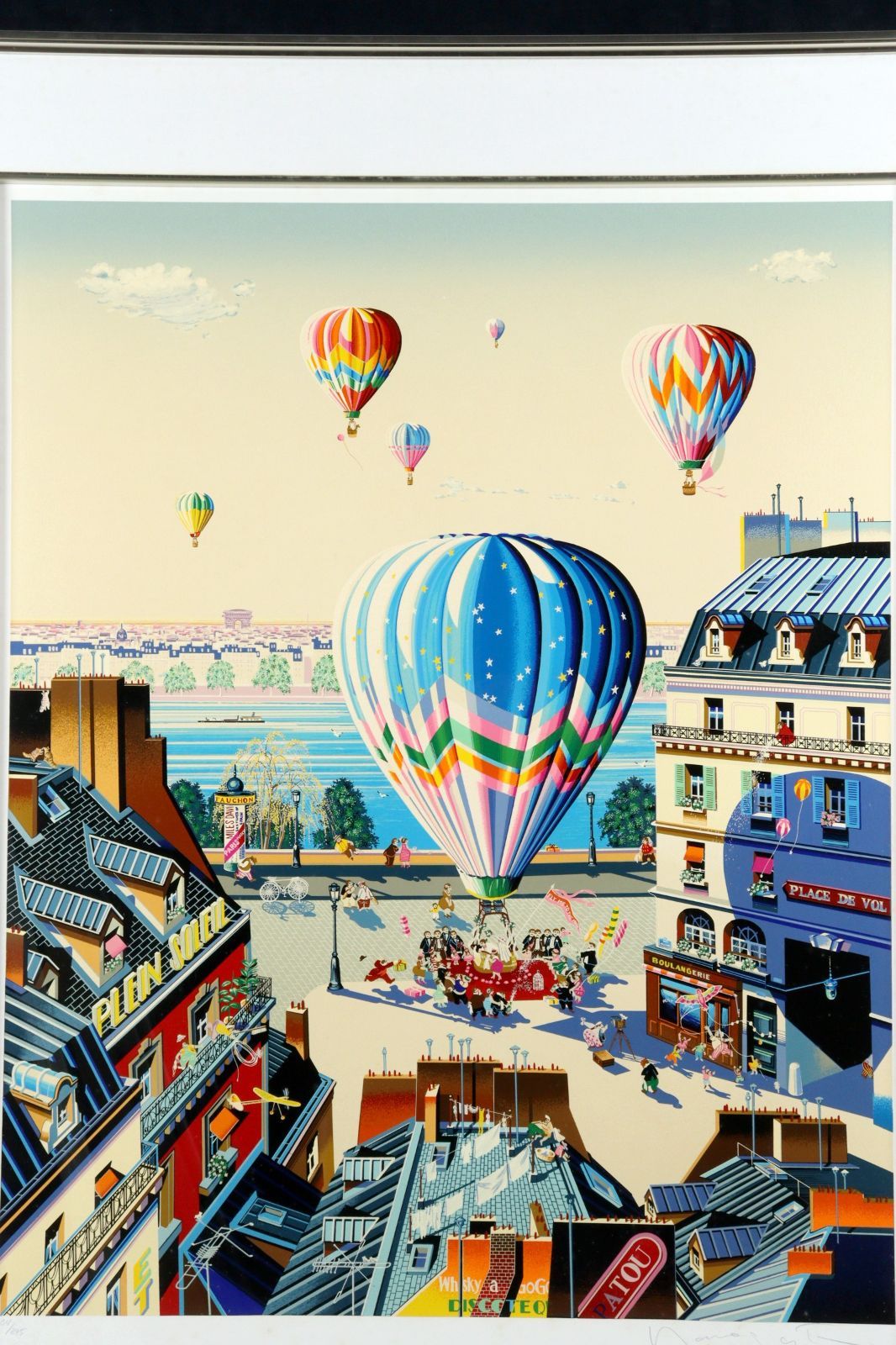 ヒロ・ヤマガタ 「バルーンウェディング」 シルクスクリーン 直筆