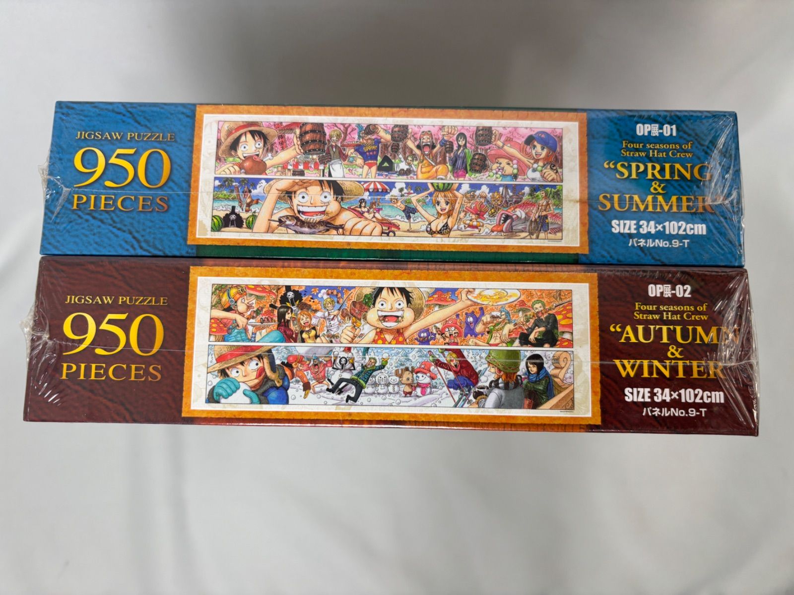 未開封】 ONE PIECE ワンピース 950ピース パズル 春夏&秋冬 2種セット