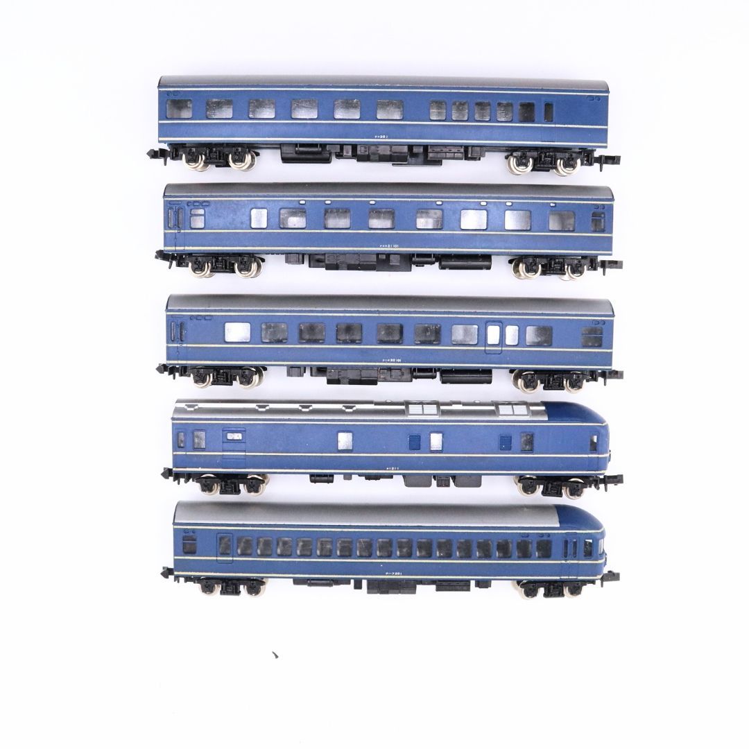 KATO Nゲージ 20系 日本海 寝台特急客車 5両セット 【 ナハフ201