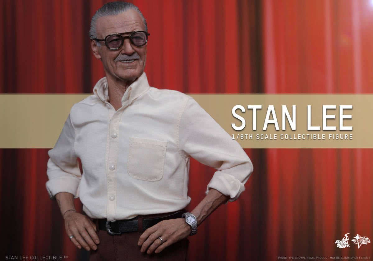 ホットトイズ 1/6 スタン・リー マーベル 未開封新品 MMS327 Stan Lee