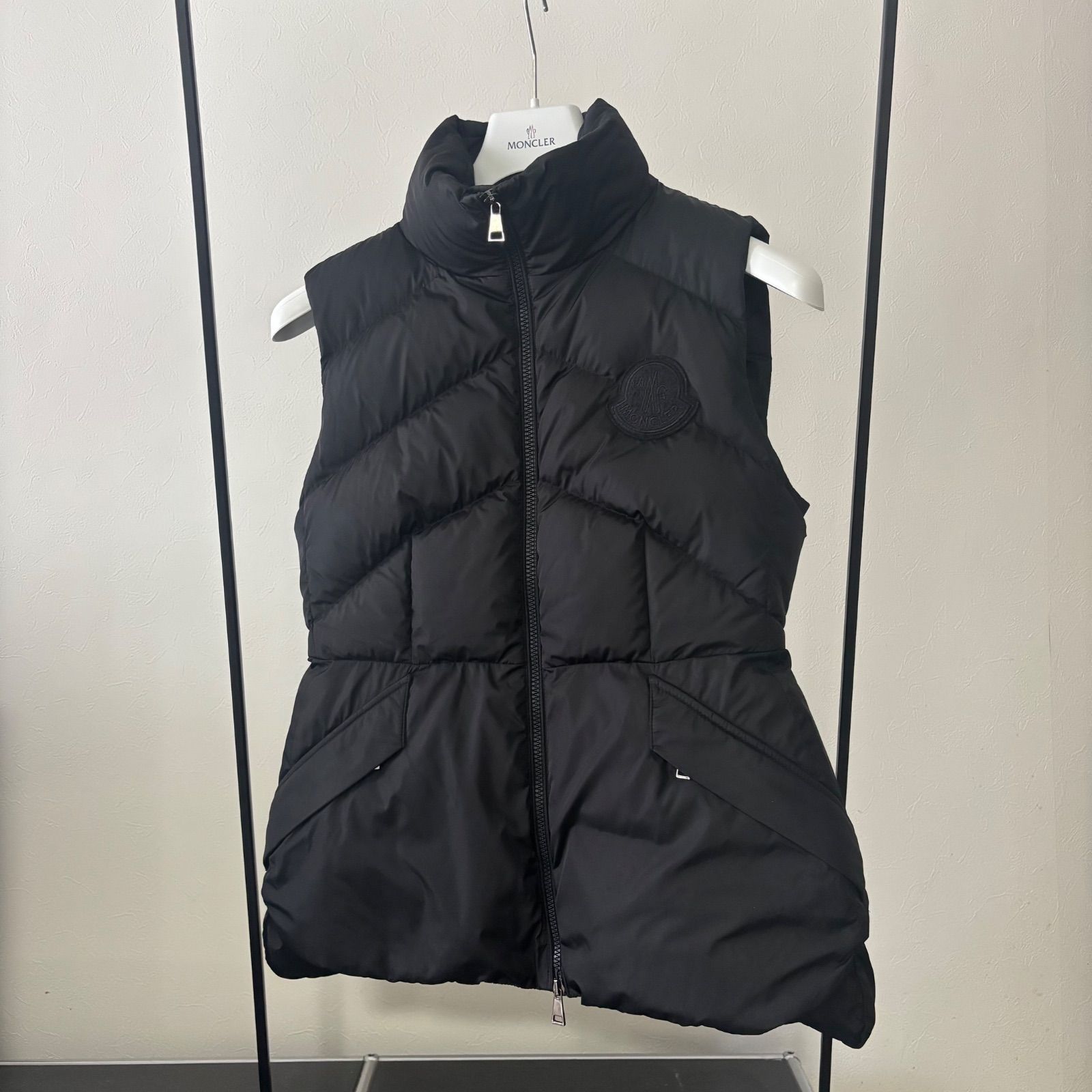 MONCLER☆ANA☆ダウンベスト☆ビッグロゴ ☆1☆国内正規品☆美品