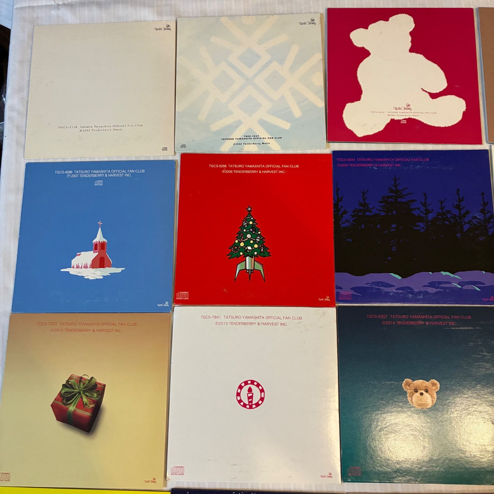 山下達郎 FC限定 クリスマスCD 2002〜2024年 まとめて23枚セット Merry