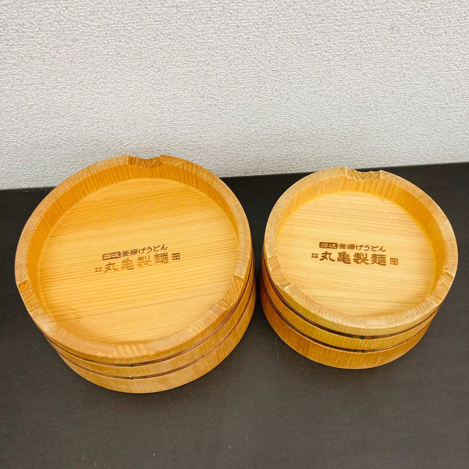 丸亀製麺 釜揚げ うどん 桶 2点セット - メルカリ