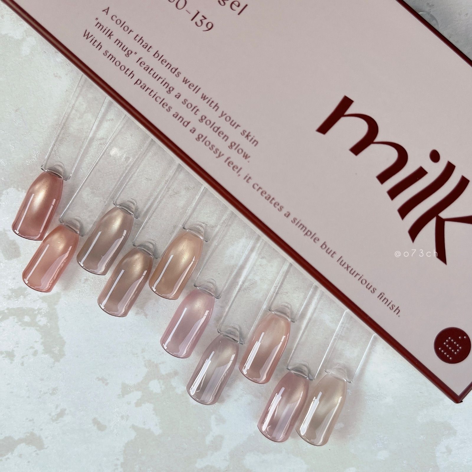 新品・未開封】enoi milk ジェルネイル mg140-149