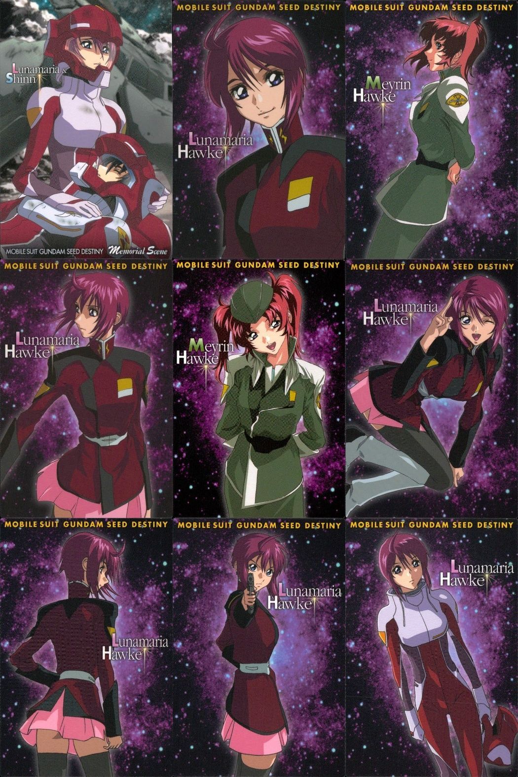 ux193 カード まとめ カードダスマスターズ ガンダムSEED ルナマリア