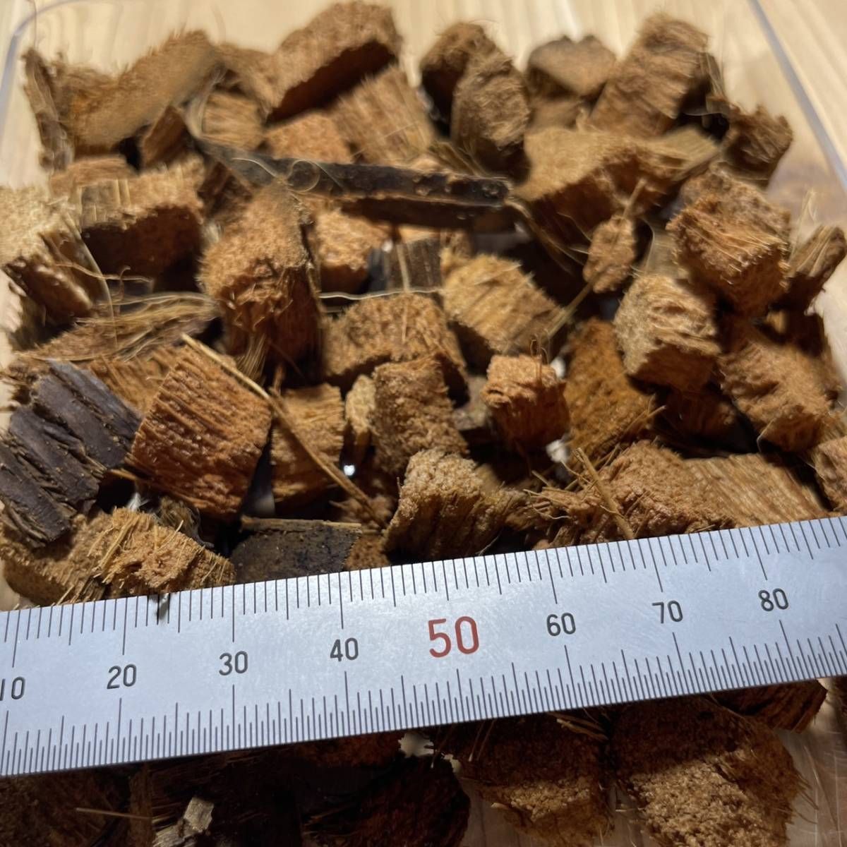 大量】リクガメ等爬虫類の床材 ヤシガラ200L マット ハスクチップ 大量