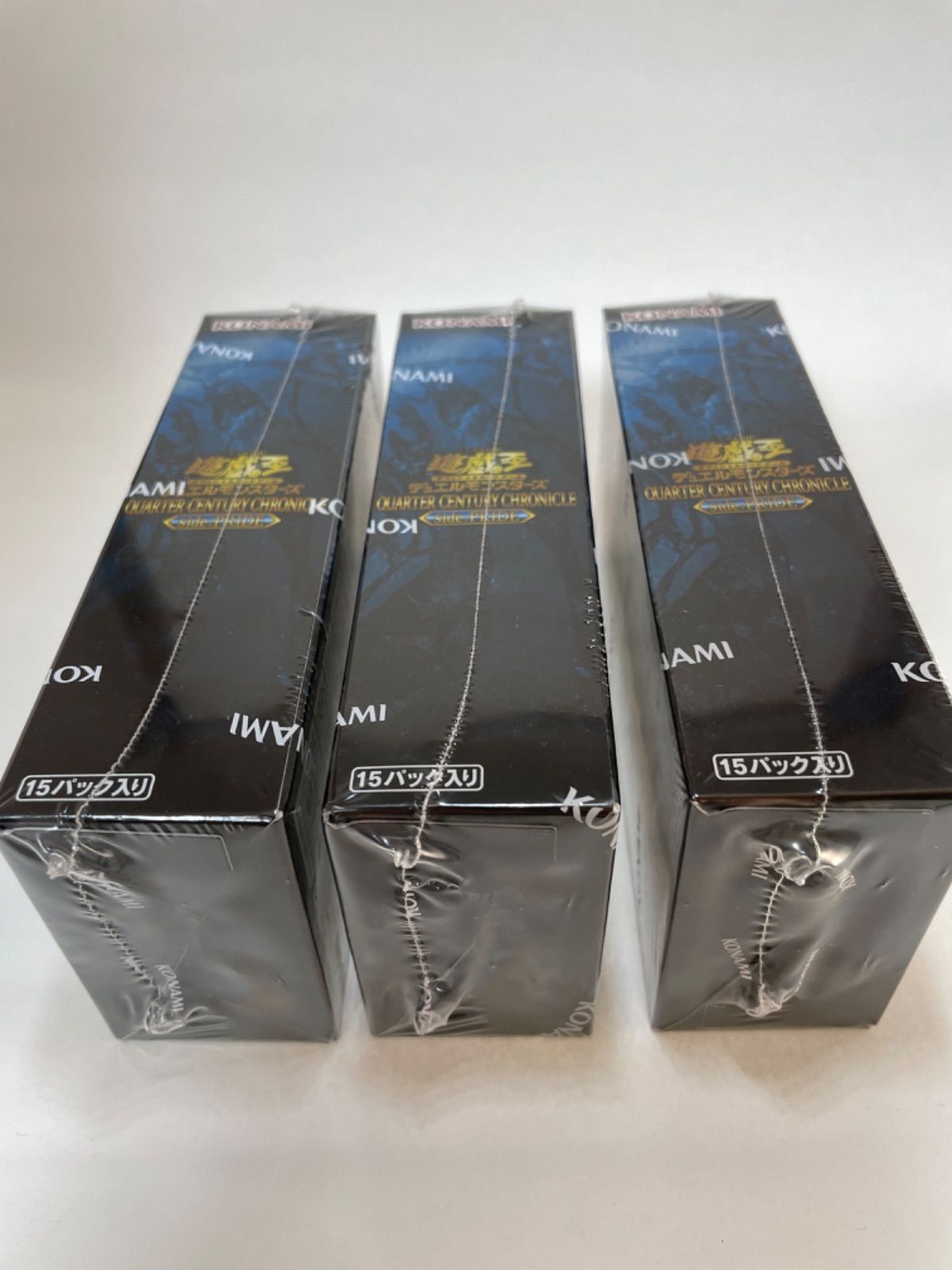 未開封】3BOX分 遊戯王OCG デュエルモンスターズ QUARTER CENTURY