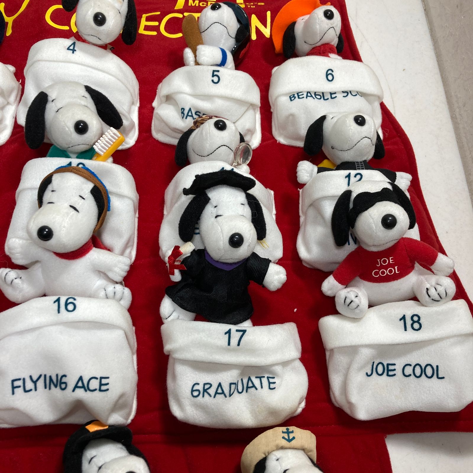 ☆ SNOOPY スヌーピー マクドナルド 2001年 スヌーピーハッピーセット