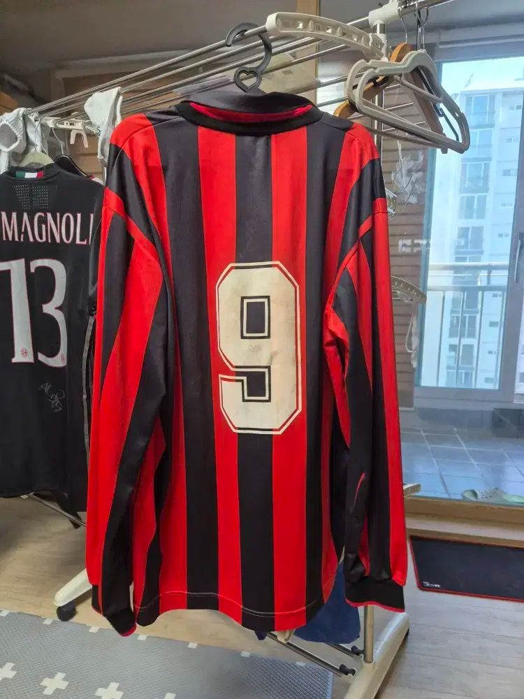 ジャージナンバー・世界10枚限定】ファン・バステン ACミラン ジャージ