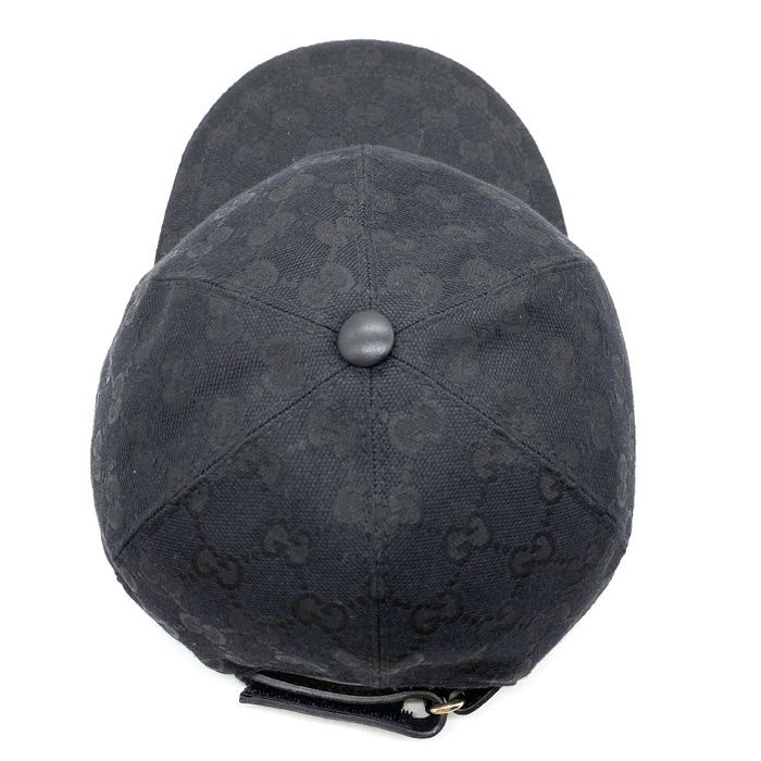Gucci グッチ GGキャンバス シェリーライン ベースボールキャップ