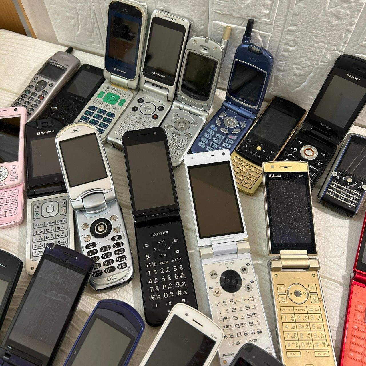 ガラケー 35台まとめ売り ジャンク 個◇ガラケー 約30台 まとめ