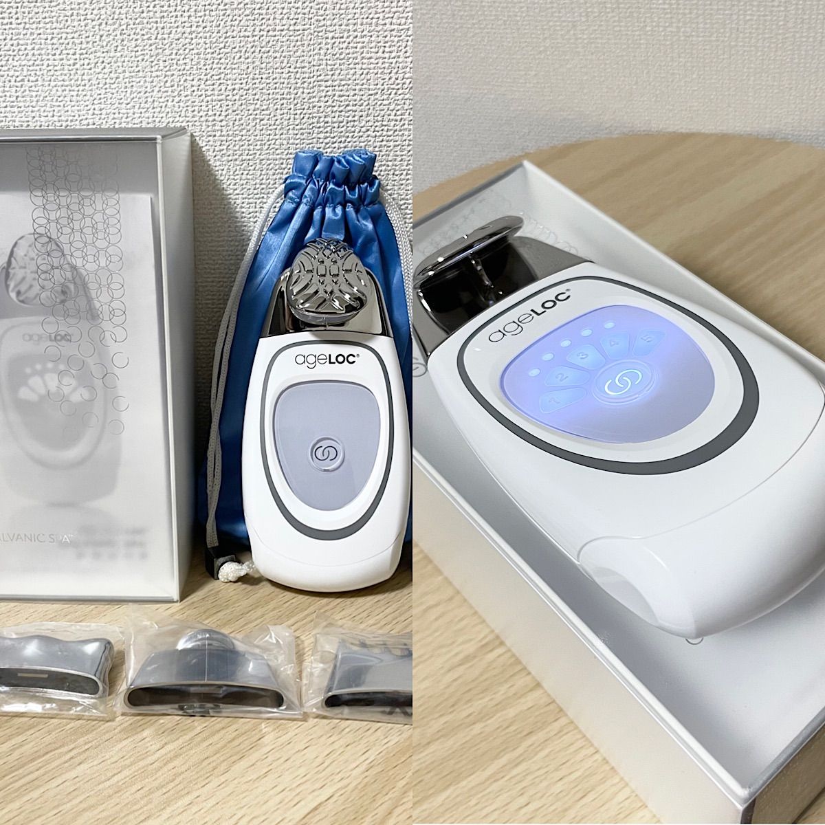 ニュースキン ガルバageLOC 美顔器 2つのアタッチメント付き Amazon.co