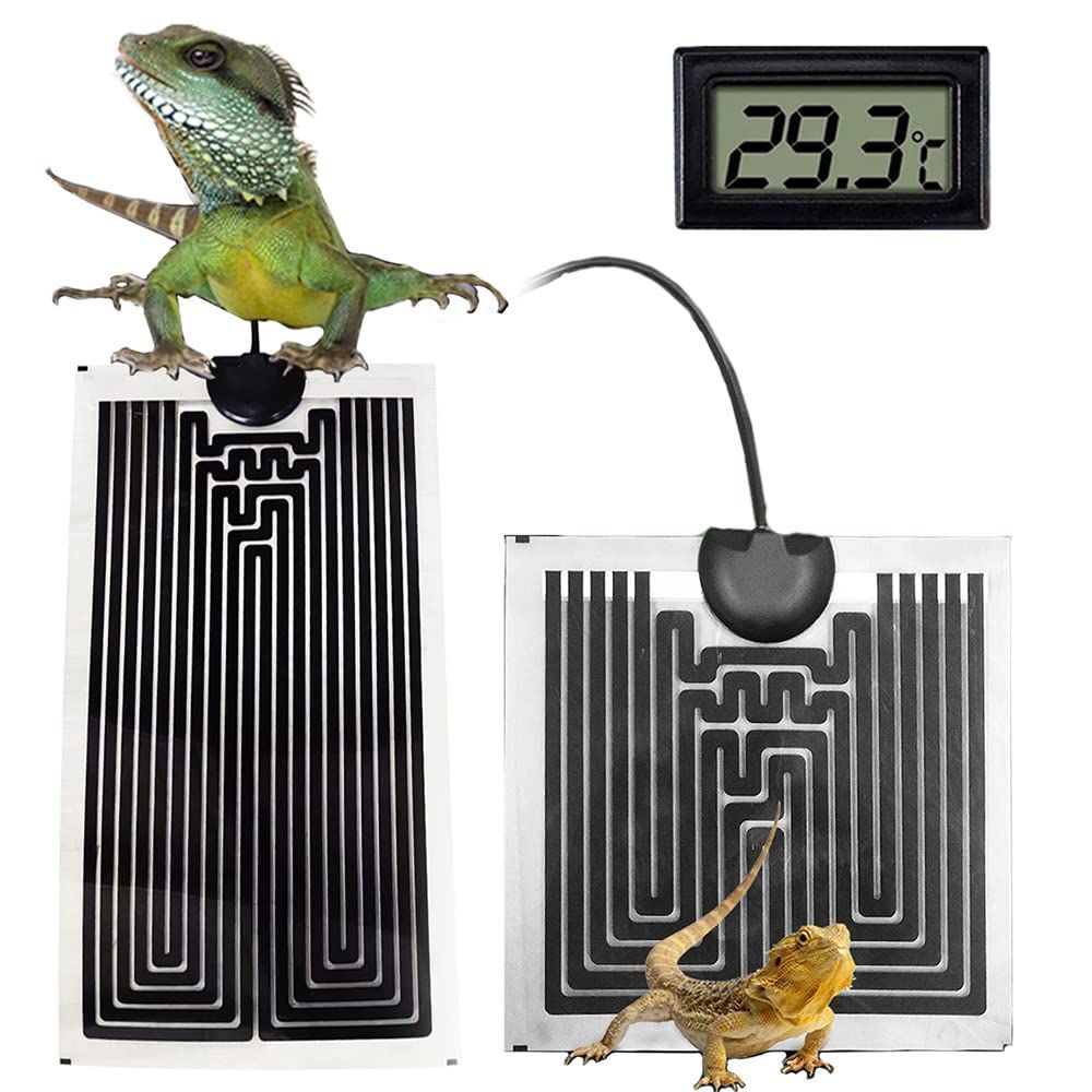 爬虫類ヒーター マルチパネルヒーター 爬虫類加熱マット 回転スイッチ