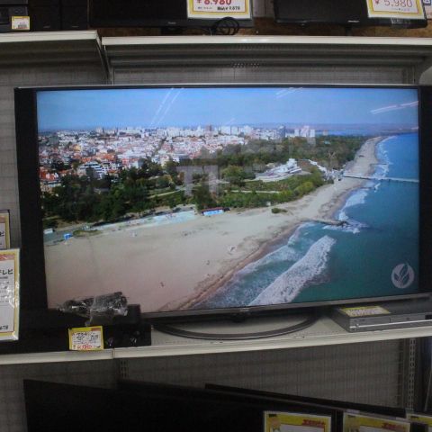 アンドロイド搭載! You tubeやNetflixも! VOD 60インチ 2018年製 液晶