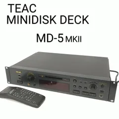 2026年最新TEAC ♯ TEAC ティアック MDデッキ MD-5 MKII シルバー MD