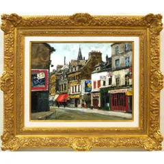 巨匠 三岸好太郎 油彩 抽象画 原画 約F8 旧作 真作保証 画廊取扱作 箱付き