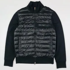 2026年最新】モンクレール MONCLER スウェット切替ダウンジャケットの