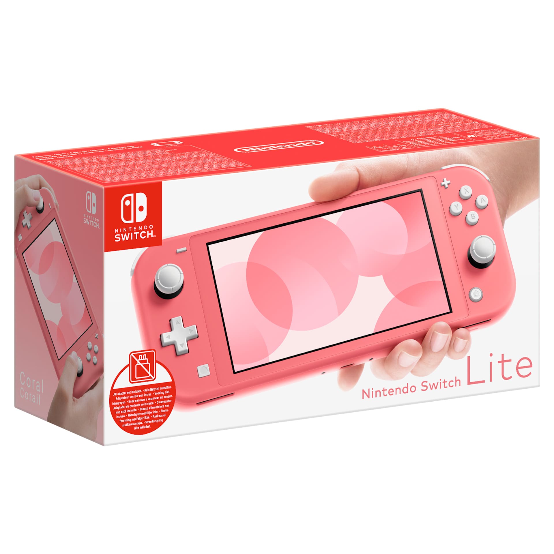 Nintendo Switch Lite (koraal) – Zonder voeding - My Nintendo Store