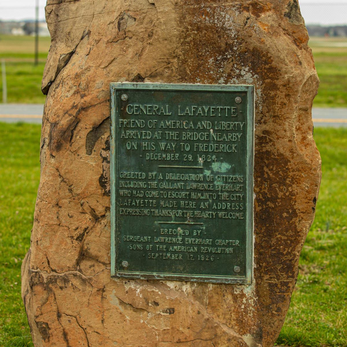 Marquis de Lafayette: 1824 History of Frederick County