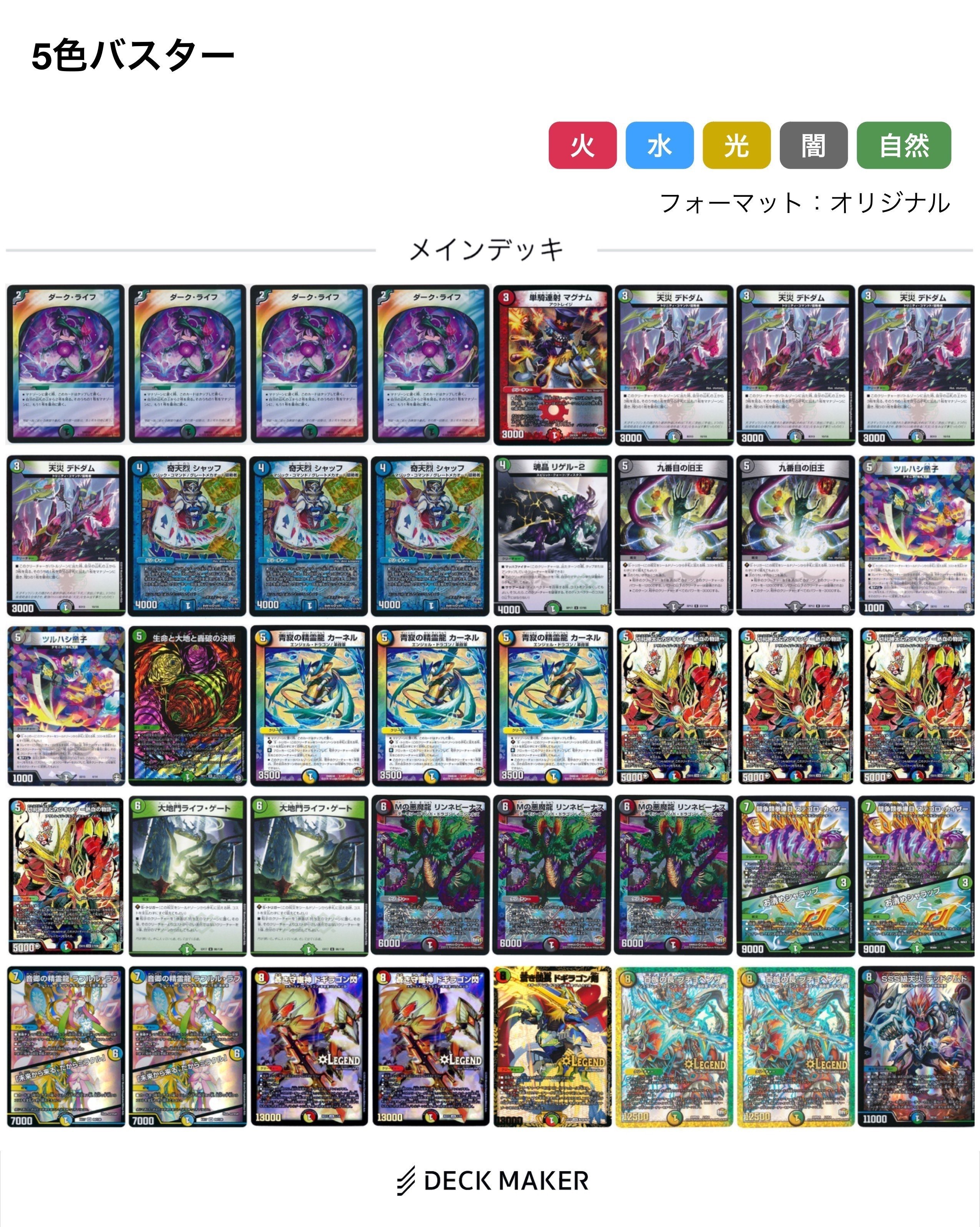 デュエマ5cバスター