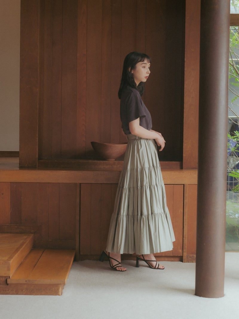 今週の販売情報】新作はsuper tiered skirt / 再販はあの餃子