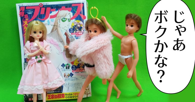 続『王家の紋章』キャロルリカちゃん｜やんちゃっちゃん