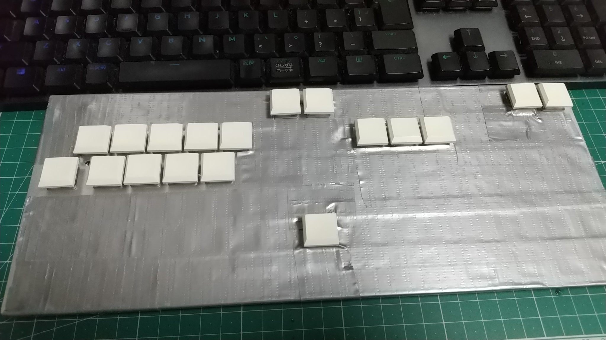 キーボード型のレバーレスコントローラーを作った｜ばご