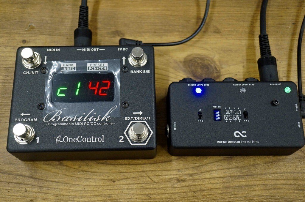 いろいろ使える！One Control Minimal Series MIDI Dual Stereo Loopが