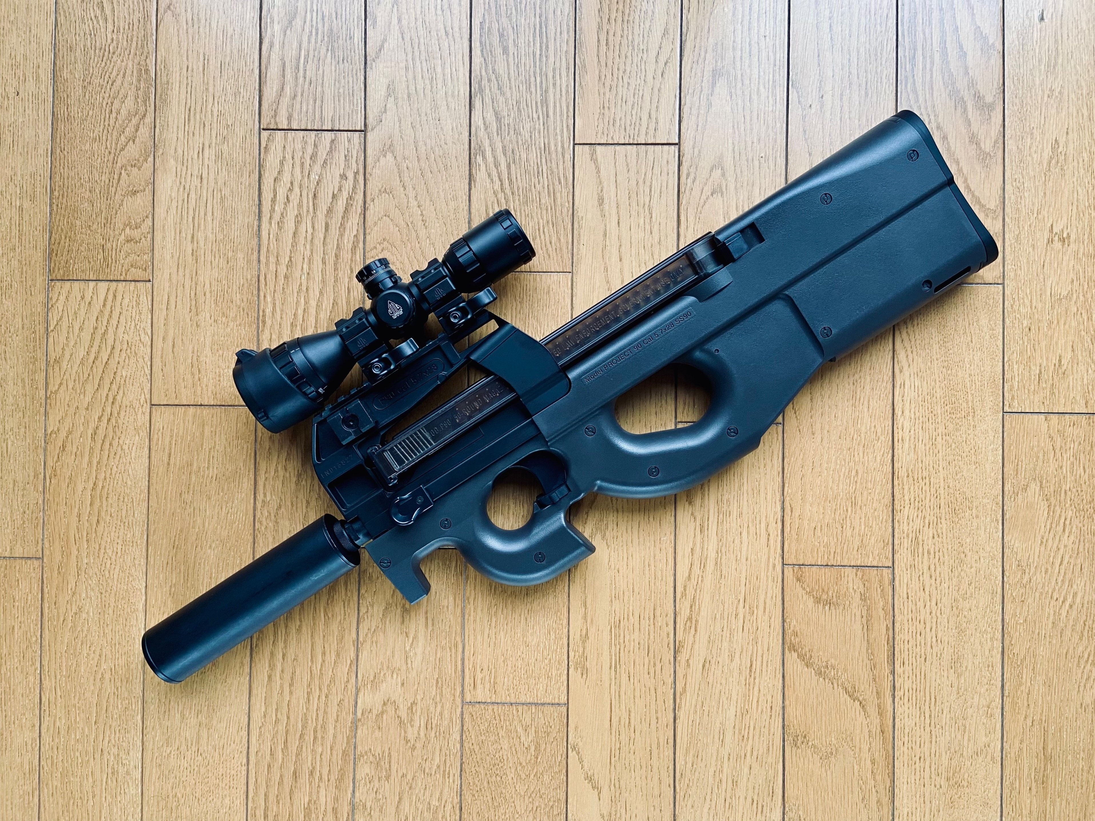 東京マルイP90TR近代化カスタム（純正FET組込＋ショートストローク