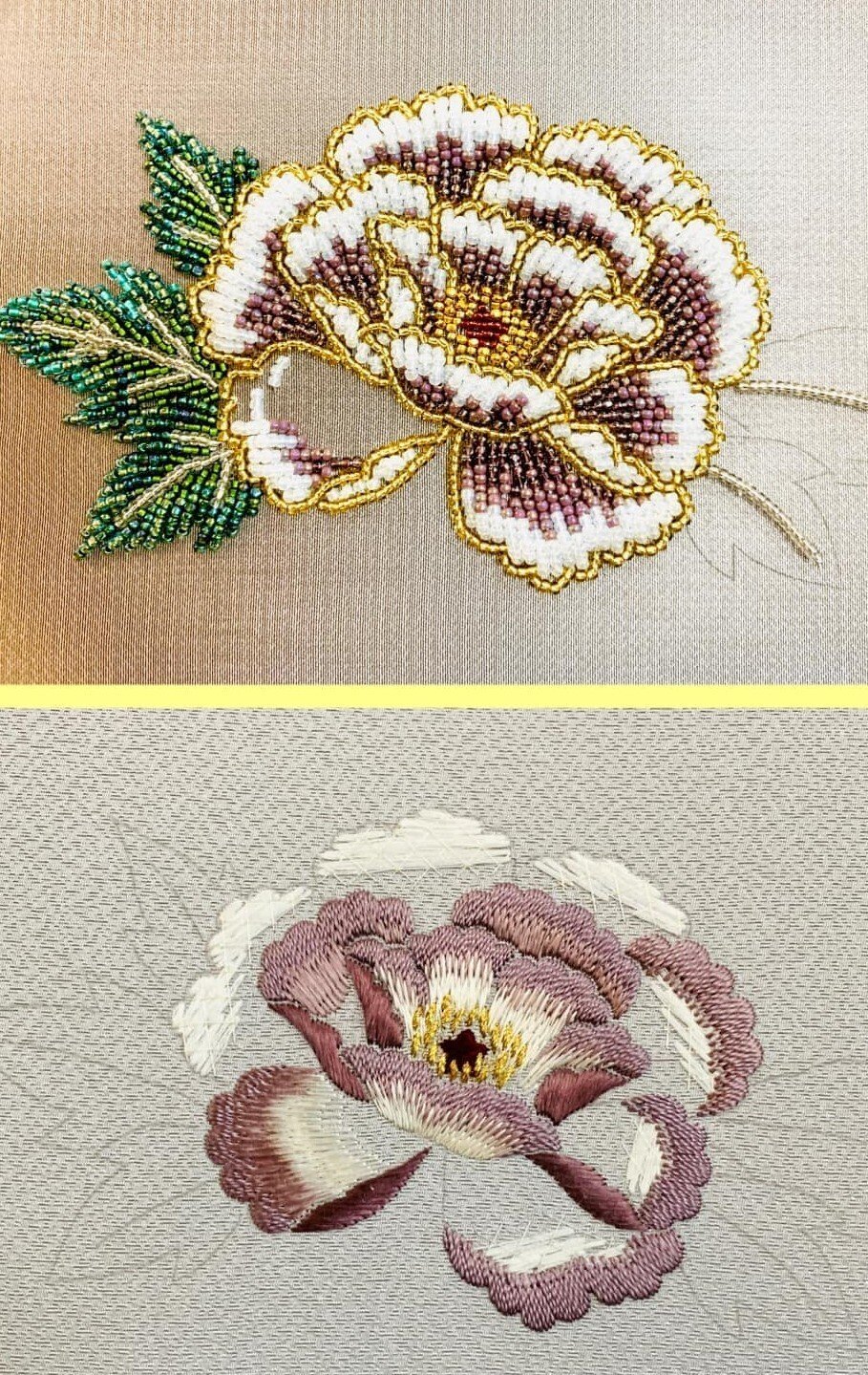 ビーズバッグの技法：和のビーズバッグならではの技術｜昭和きもの愛好会