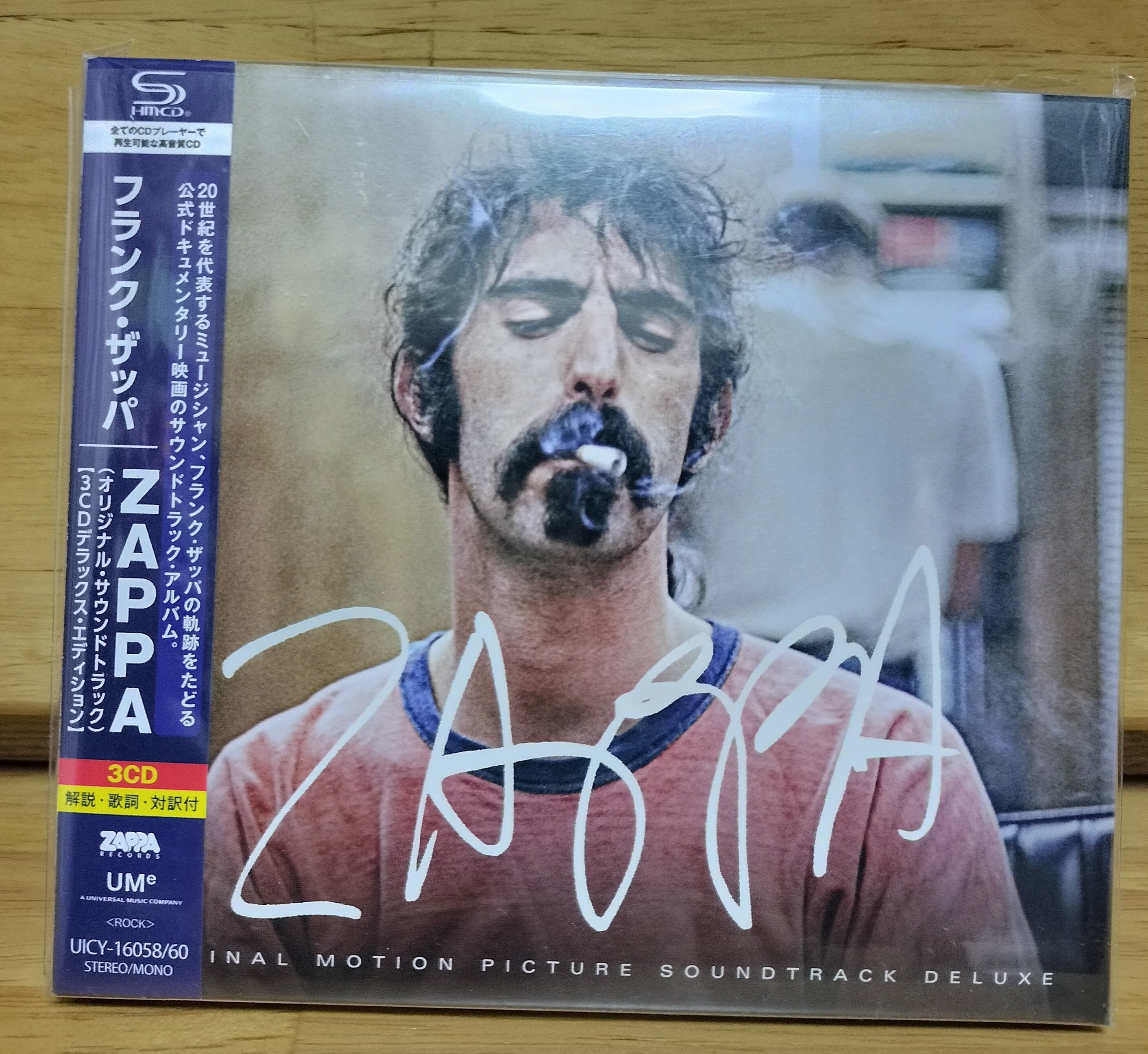 オジリナルサウンドトラック/フランク・ザッパ ZAPPA ［3CDデラックス