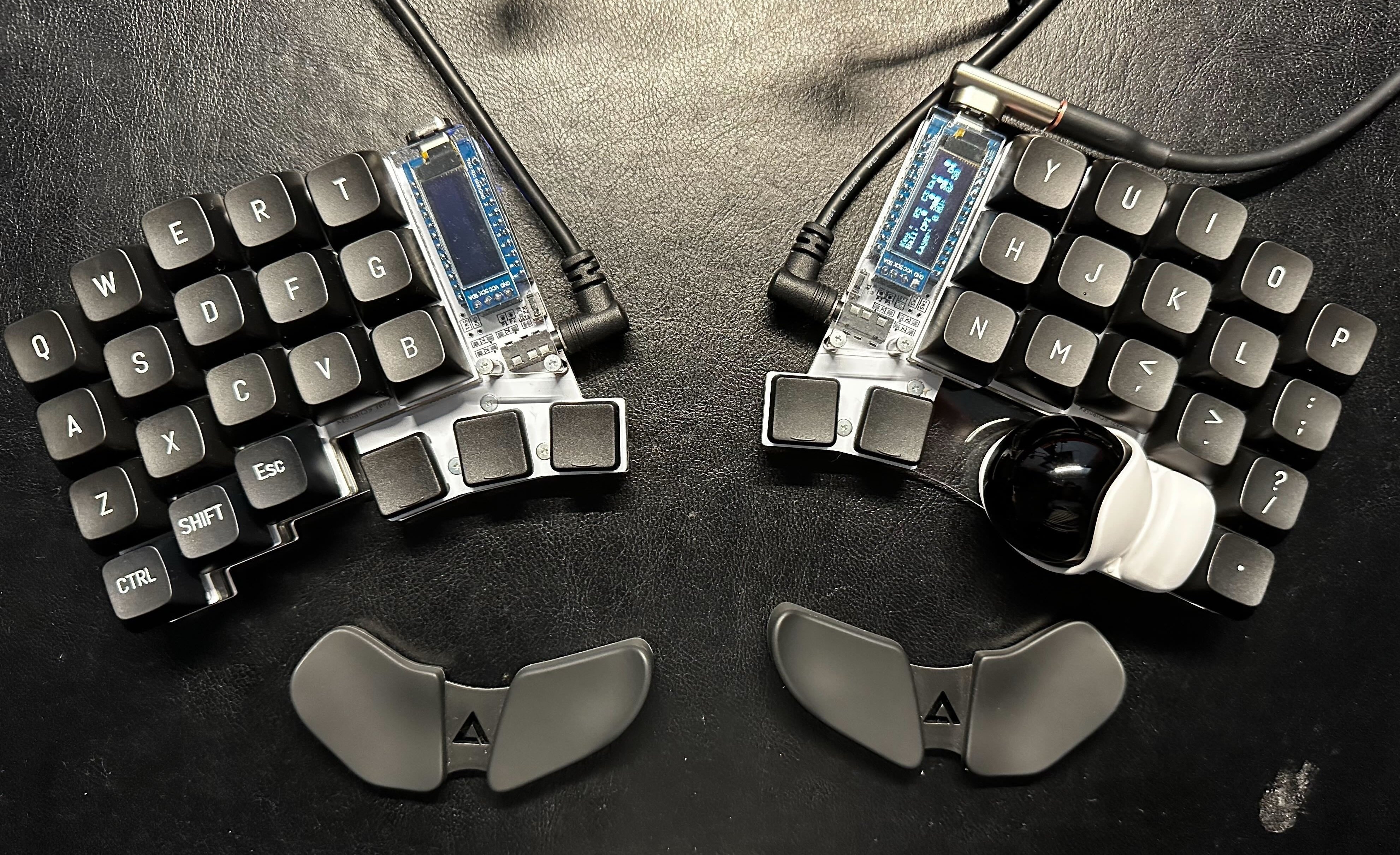 自作キーボード 7spro BLE Micro 完全無線化 自作キーボード 7spro BLE