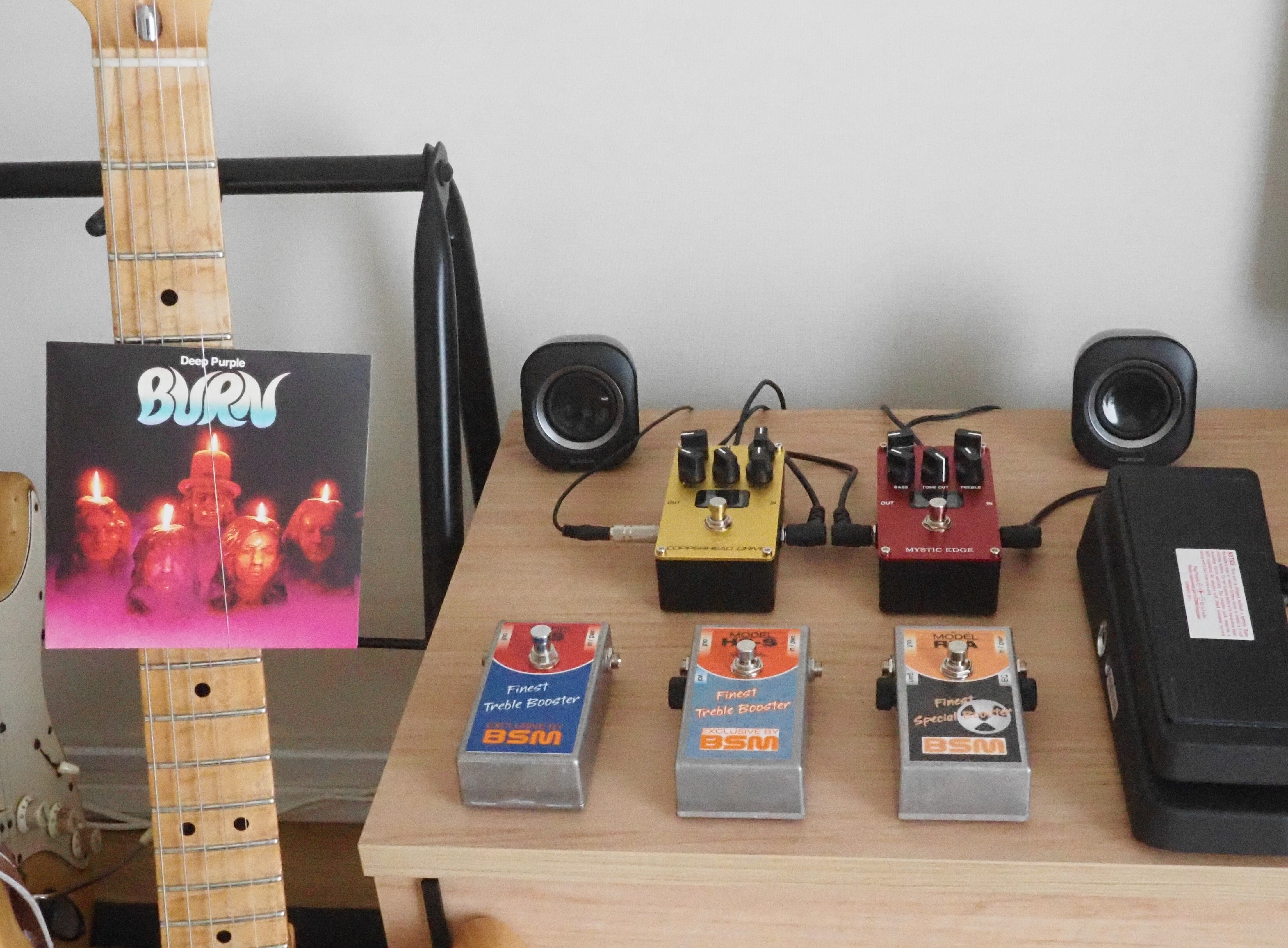 BURN のギター（3）・エフェクター編｜jii3