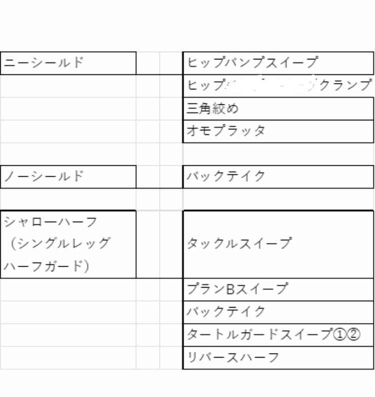柔術教則レビュー「加古拓渡 Institute of Jiu-jitsu HALF GUARD