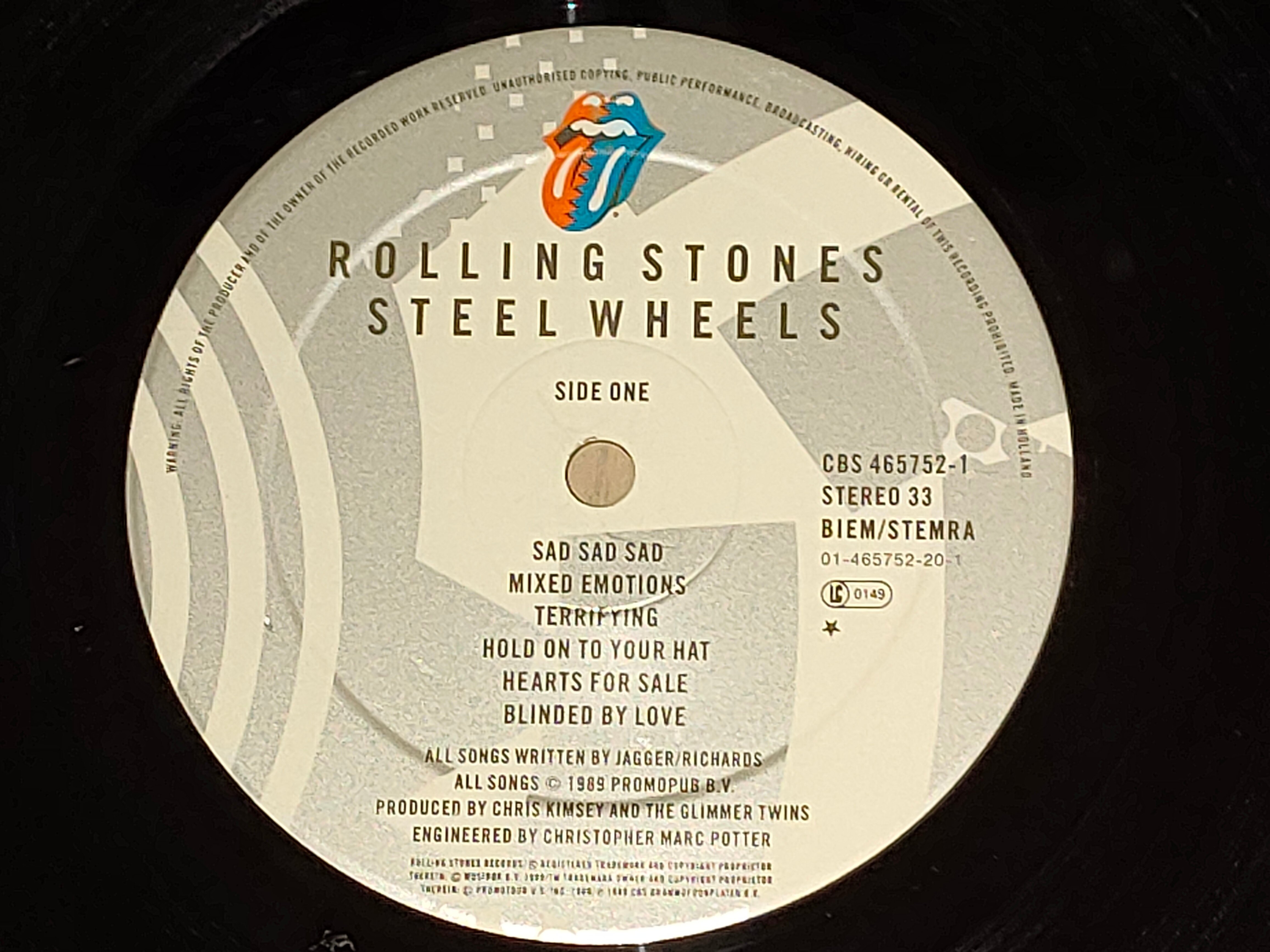 Steel Wheels】(1989) Rolling Stones アーバンな装いで再始動した平成