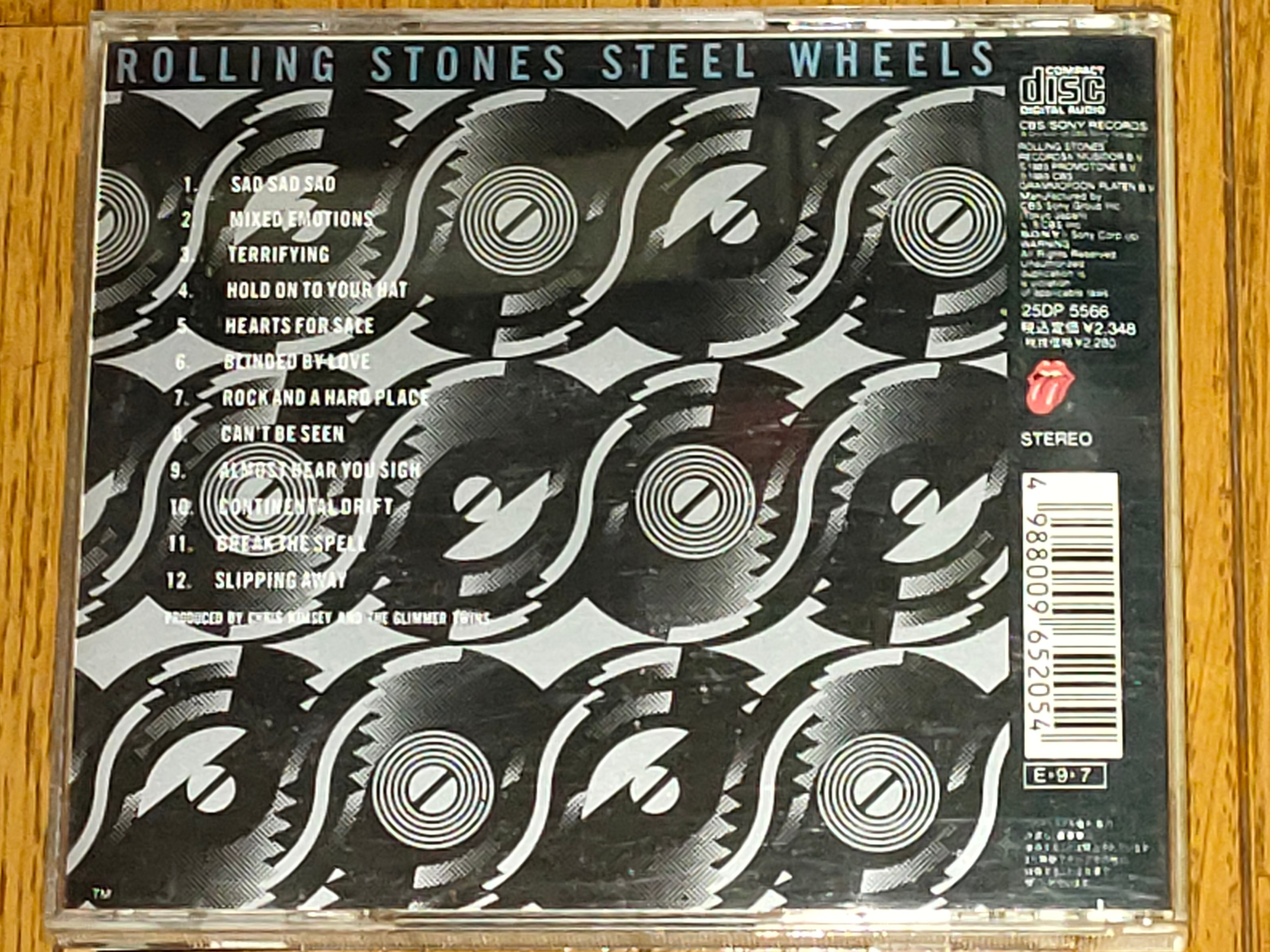 Steel Wheels】(1989) Rolling Stones アーバンな装いで再始動した平成