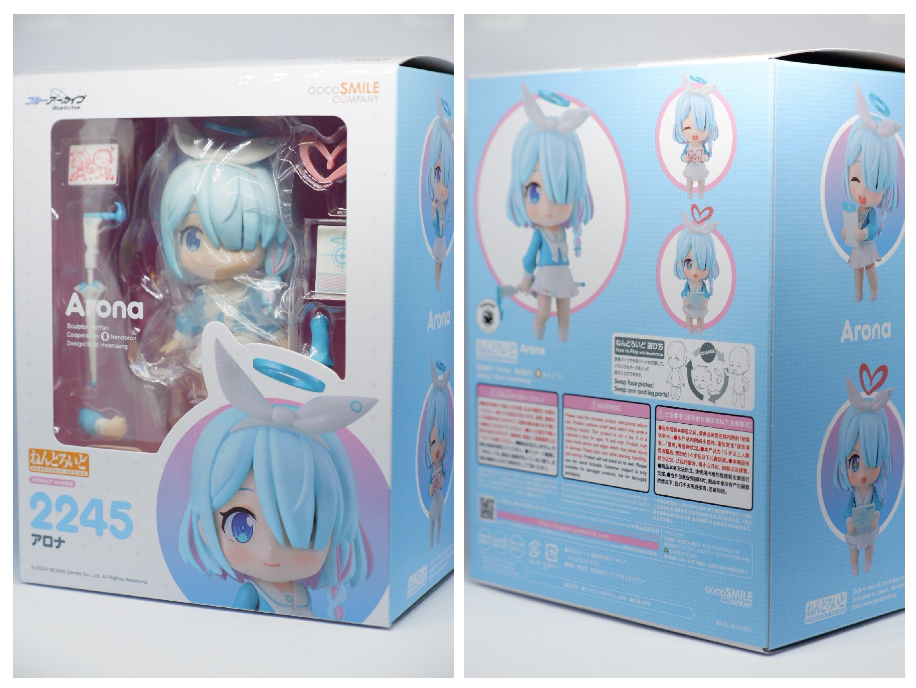 ブルアカ】ねんどろいど－アロナのレビュー＆どーる化させてみた｜るるシア