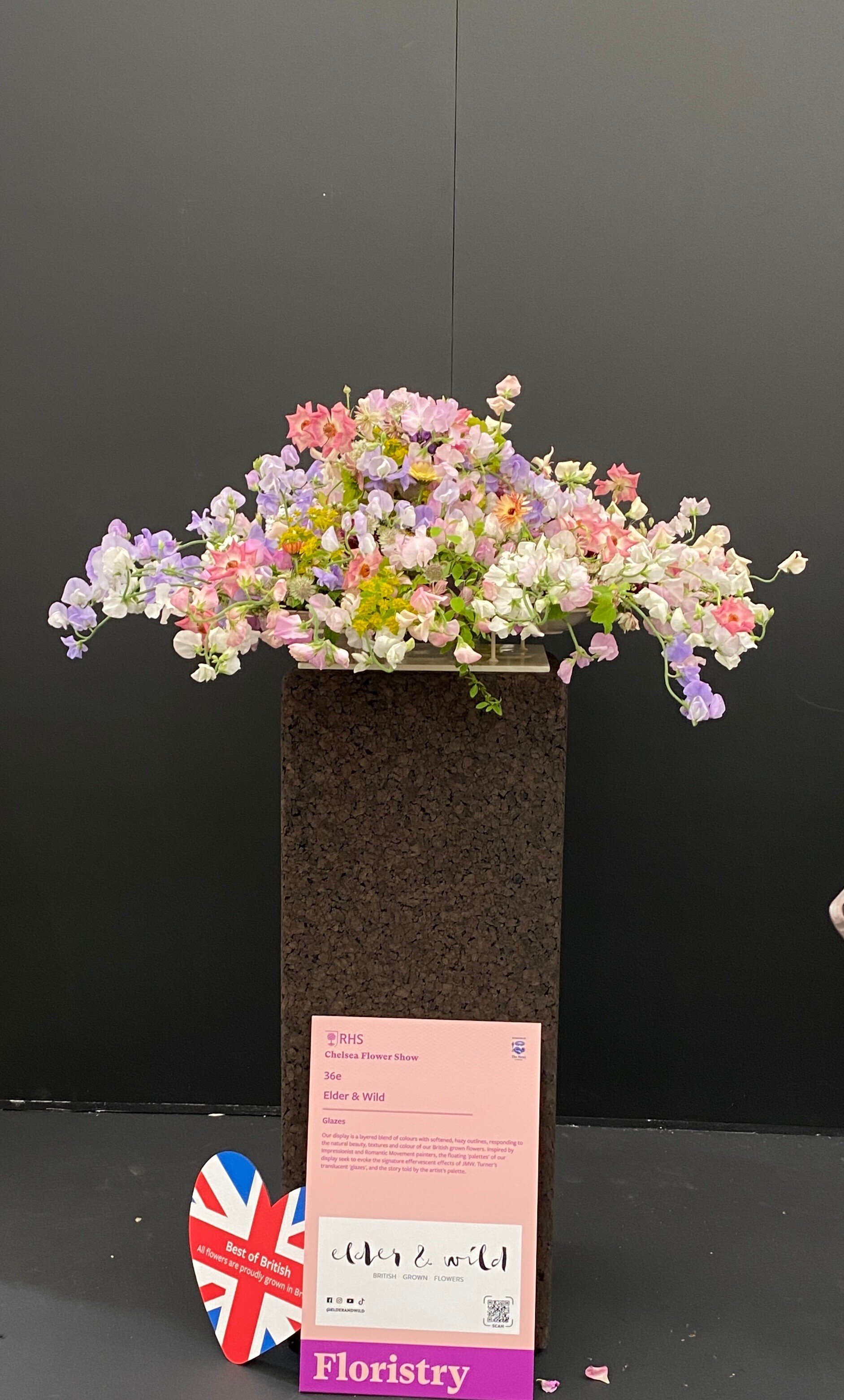 花の祭典チェルシーフラワーショー。とにかくたくさんお花を楽しみたい