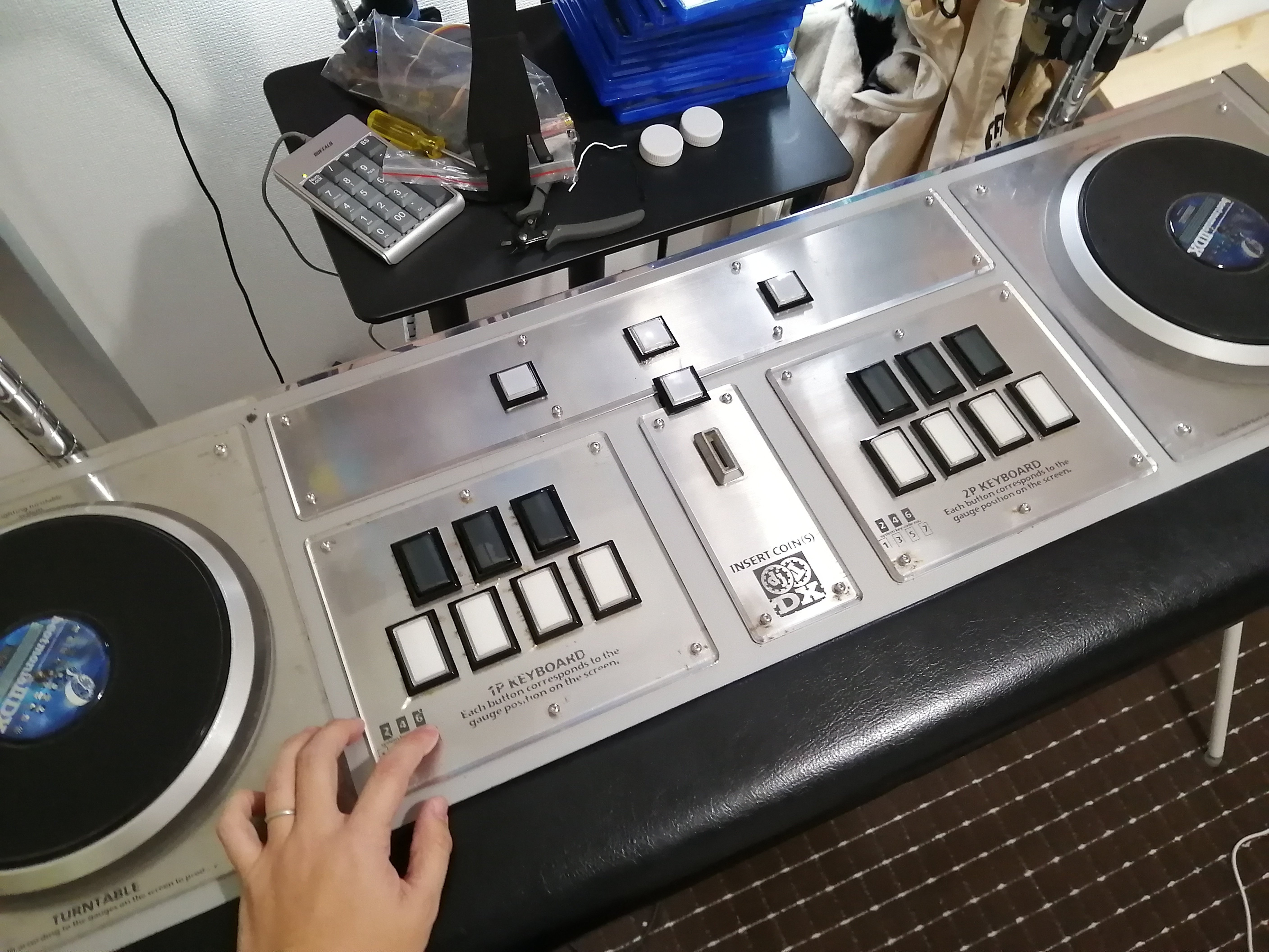 beatmania IIDX17 SIRIUS 筐体パネル beatmania IIDX 筐体パネル