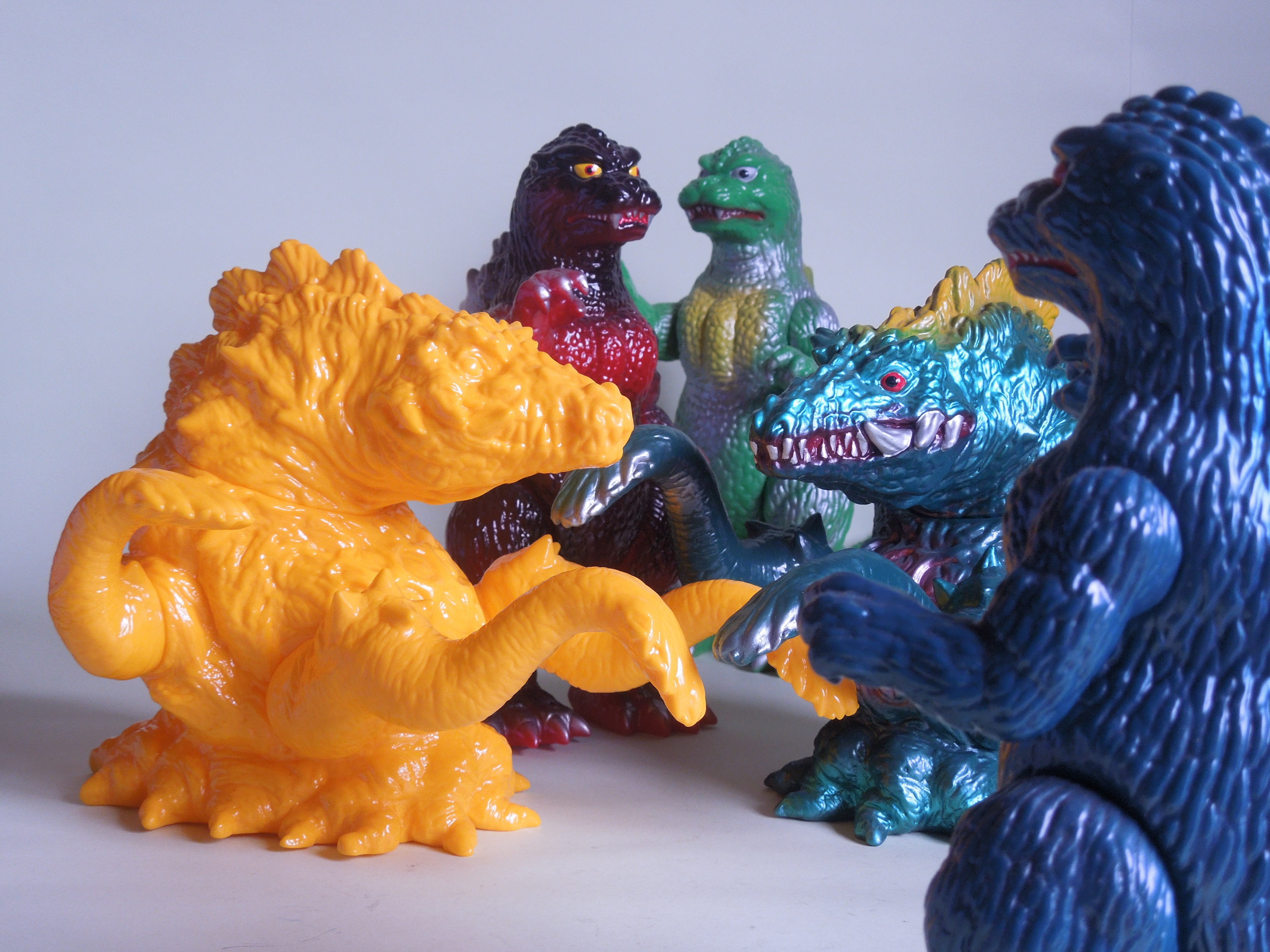 ゴジラVSビオランテ M1号製スタンダード・ソフビ カラバリrev.1｜ゆる