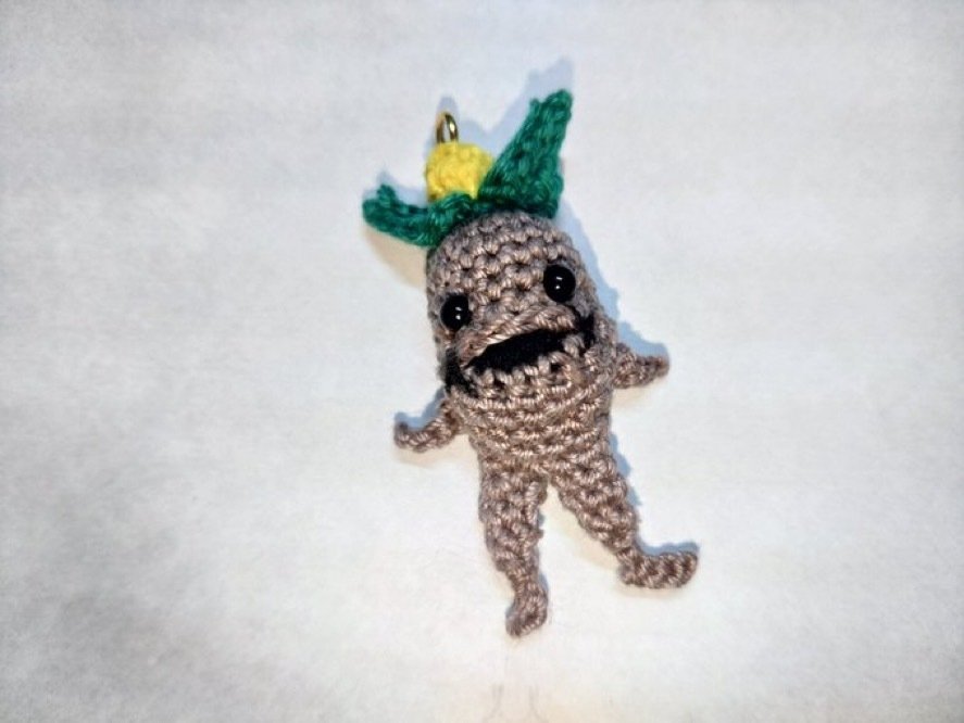 マンドラゴラの編み図｜編みgyosonまか