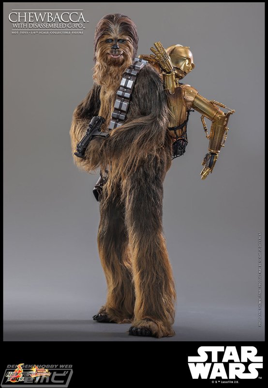 スター・ウォーズ エピソード5／帝国の逆襲』のチューバッカが、植毛