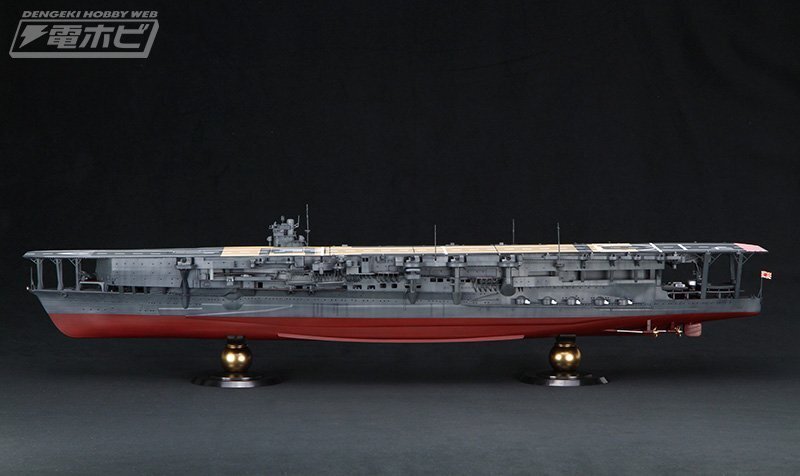 フジミ模型から1/350スケールキット「飛龍」と「加賀」が乗組員