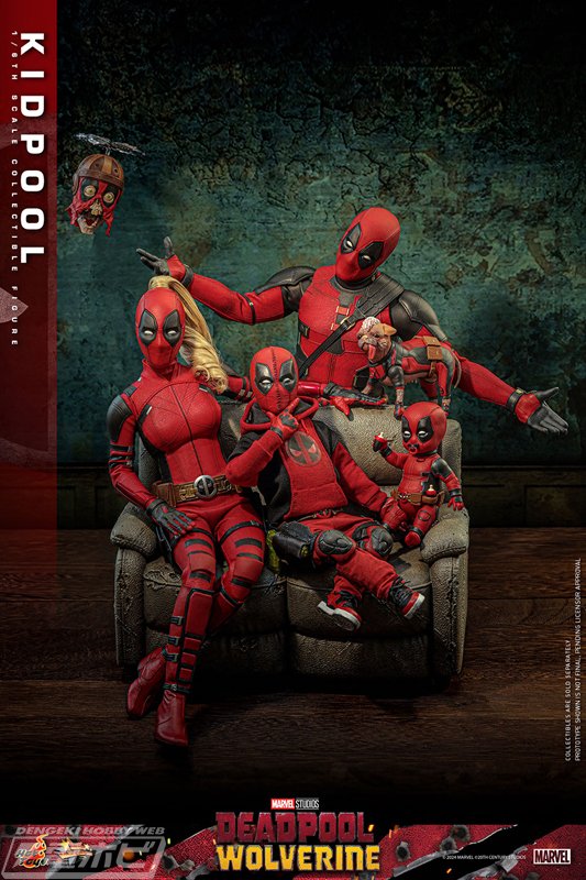 映画『デッドプール＆ウルヴァリン』のキッドプールが、1/6スケールの