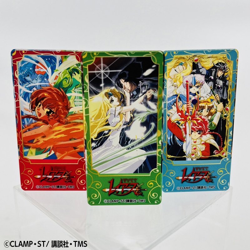 アニメ『魔法騎士レイアース』より、獅堂光、龍咲海、鳳凰寺風ほか各