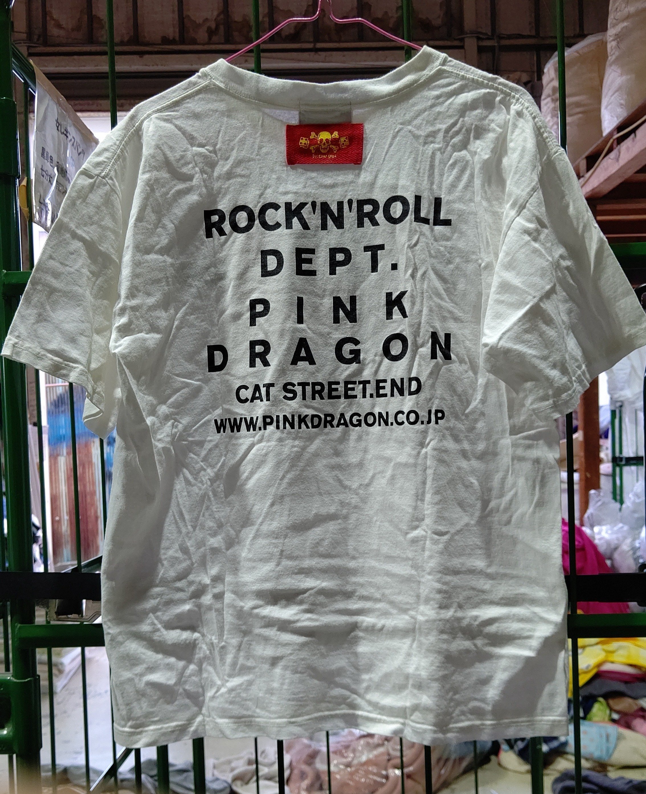 🍦クリームソーダのTシャツをレスキューした💗ピンクドラゴン