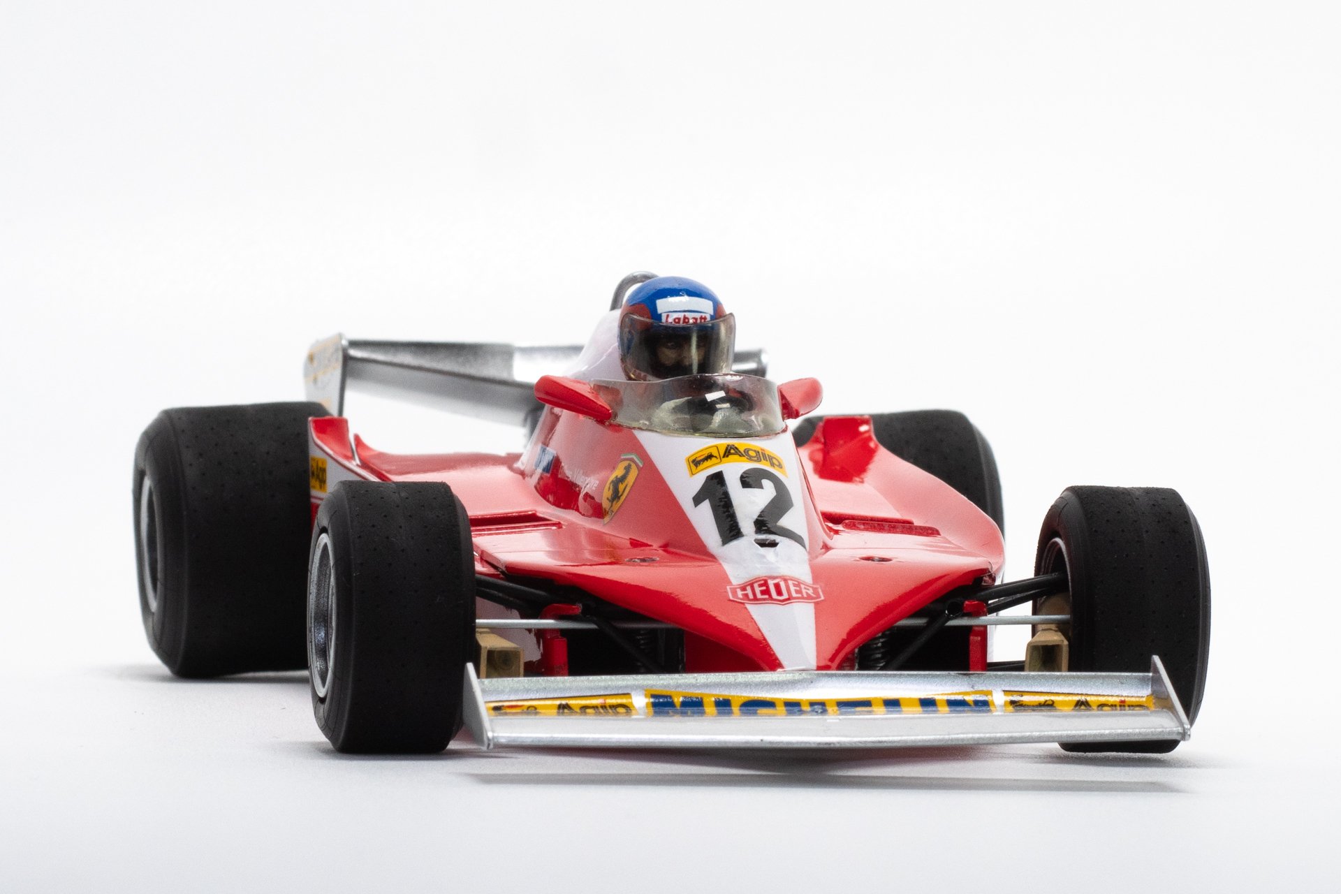 TAMIYA 1/20 FERRARI 312T3（クリアーカウルバージョン）｜マサヒ露