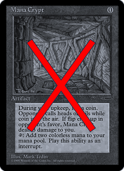 魔力の墓所を買ったら禁止になった件｜肉のどらまさ