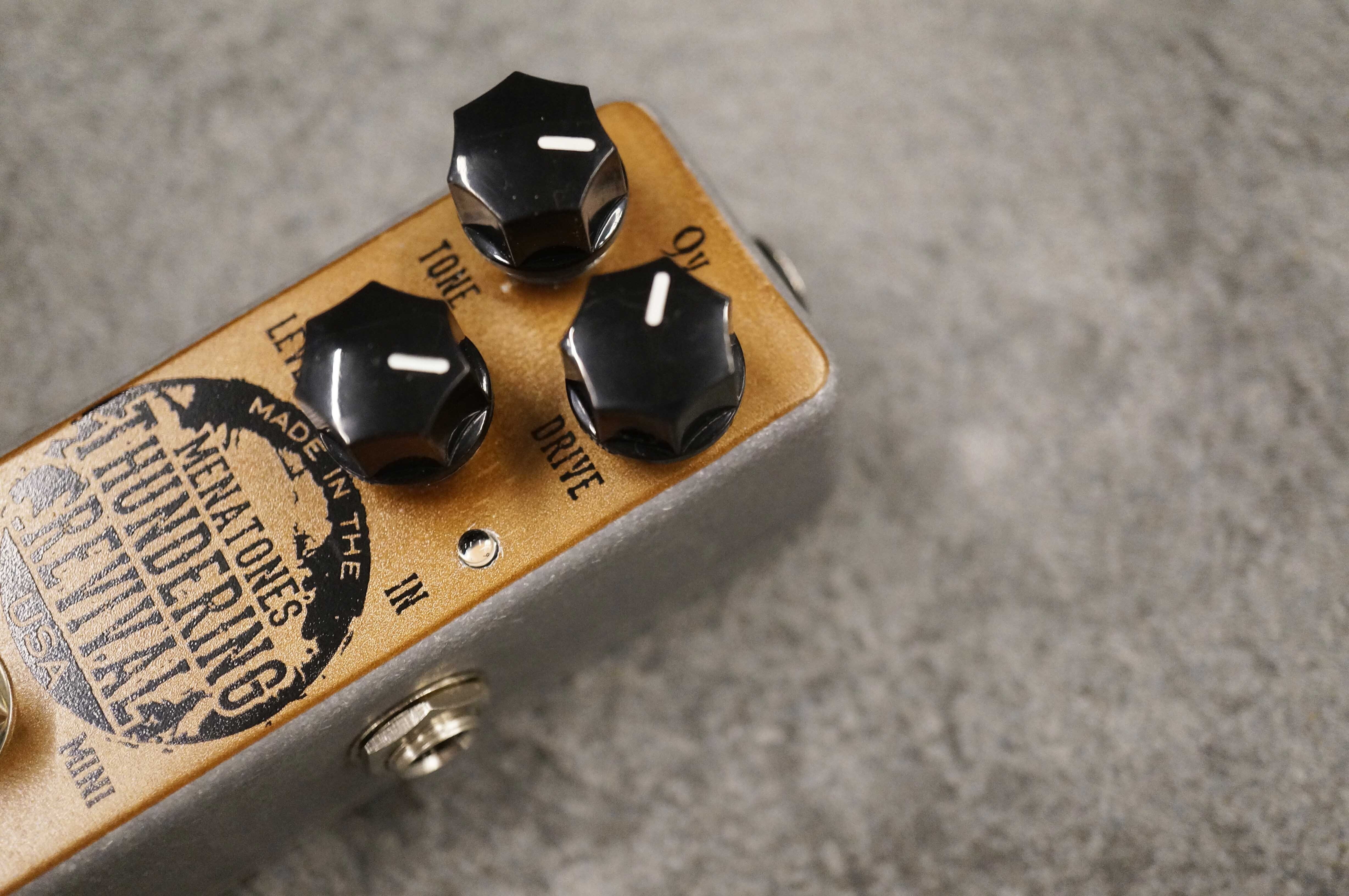 ぶっといナチュラル系オーバードライブ！Menatone Thundering Revival