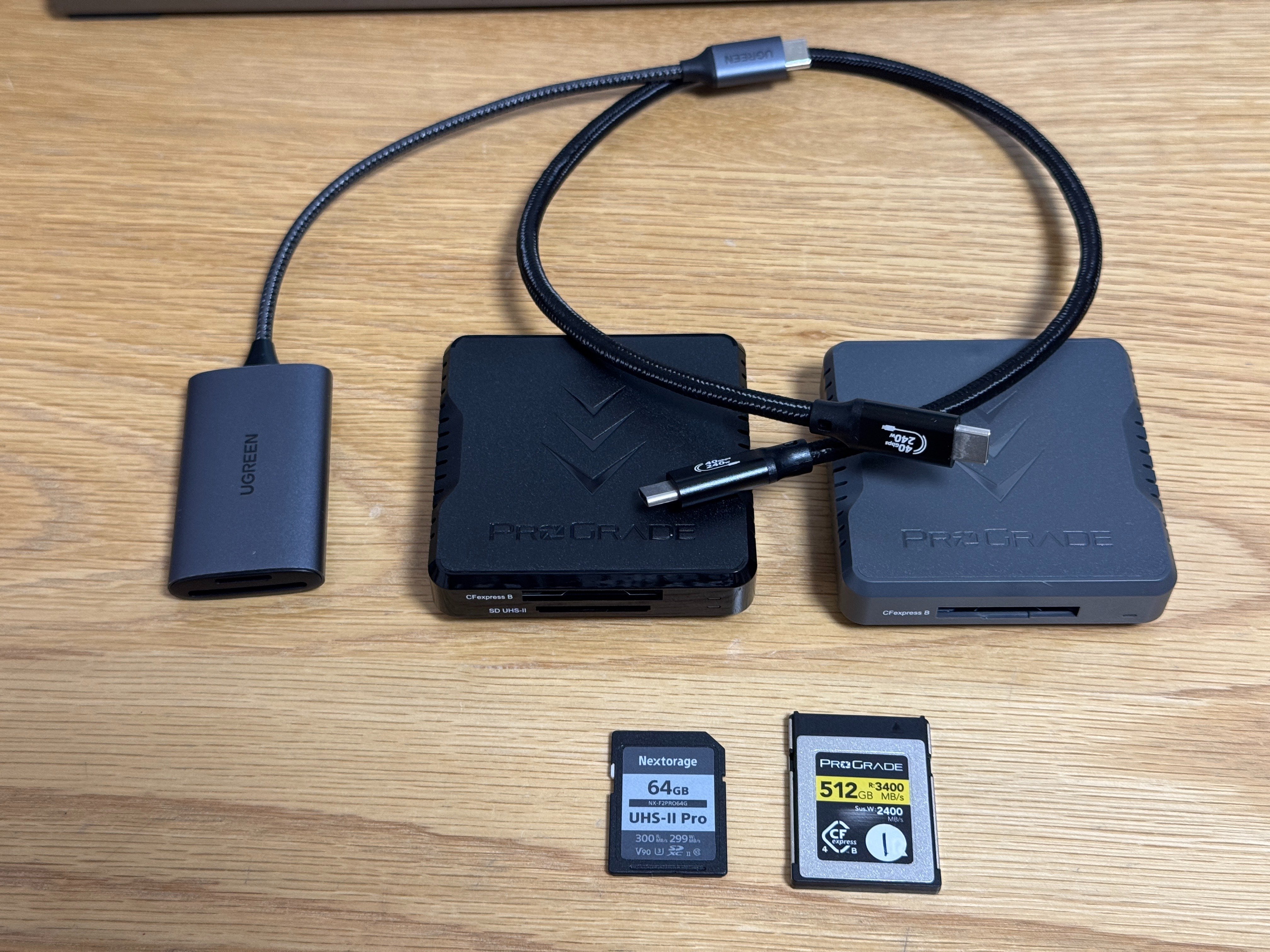 ProGrade Digital ダブルスロットカードリーダー PG05.5【CFexpress